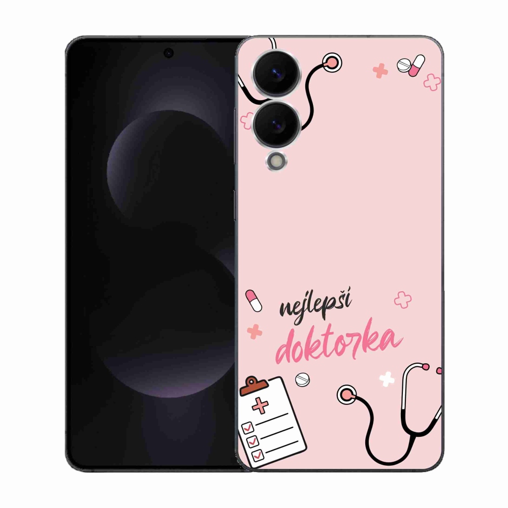 Gelový kryt mmCase na Samsung Galaxy S25 Edge - nejlepší doktorka