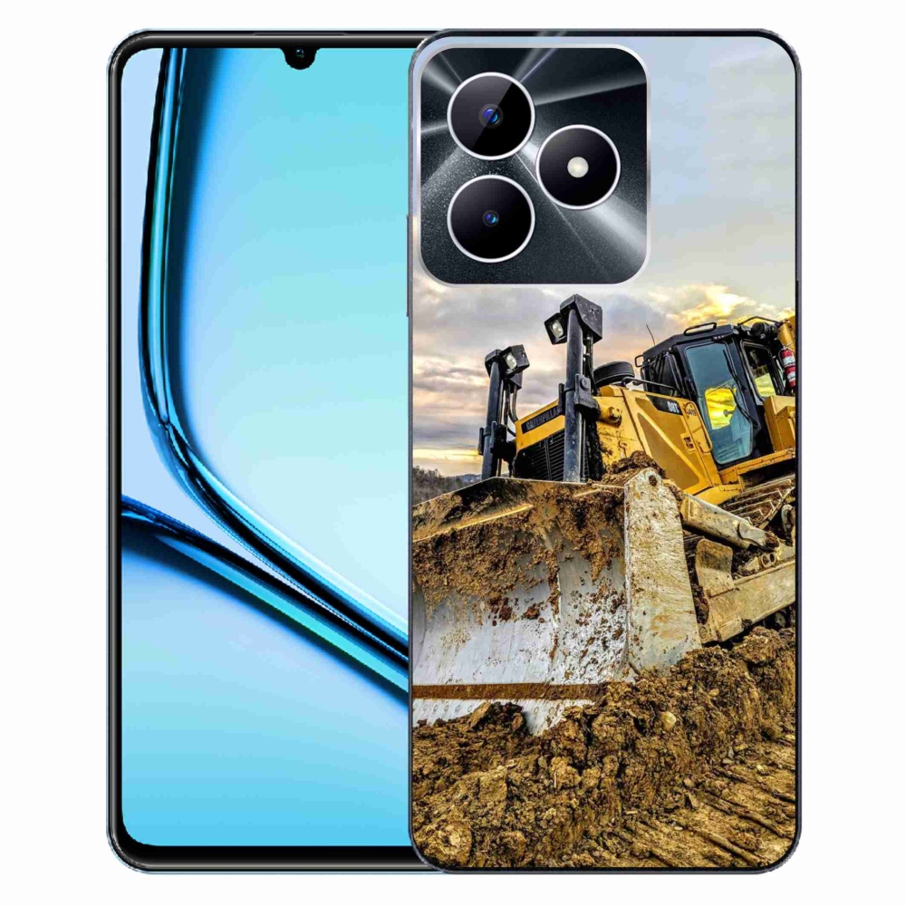 Gelový kryt mmCase na Realme Note 50 - bagr