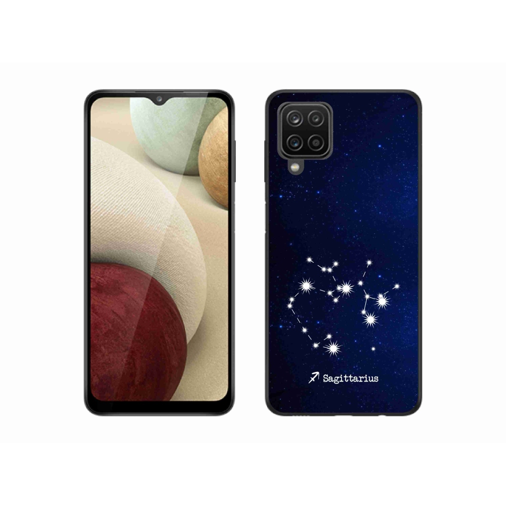 Gelový kryt mmCase na Samsung Galaxy A12 - souhvězdí Střelce