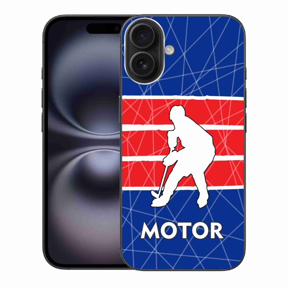 Gelový kryt mmCase na iPhone 16 Plus - Motor