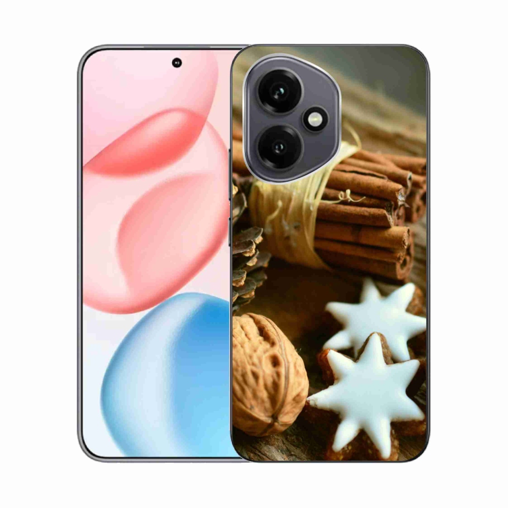 Gelový kryt mmCase na Honor 400 - skořice a perníčky