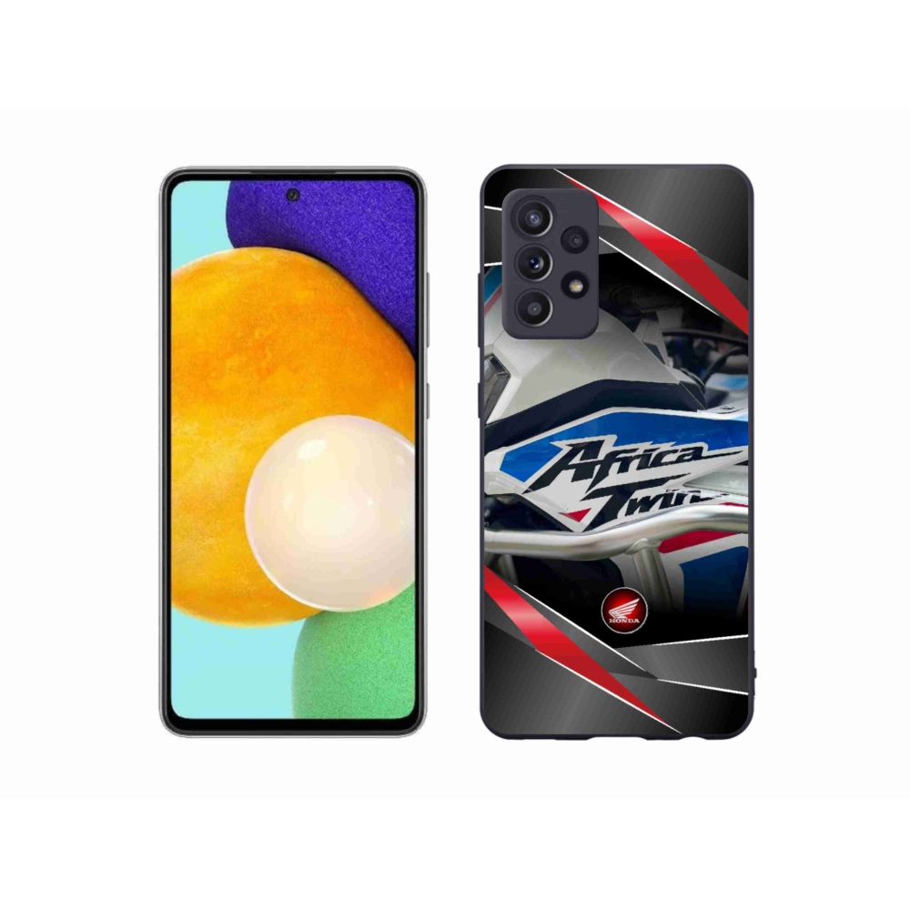 Gelový kryt mmCase na Samsung Galaxy A52/A52 5G - motorka honda