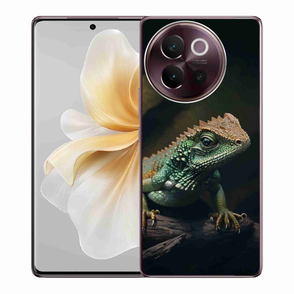 Gelový kryt mmCase na Vivo V40 Lite 5G - ještěr