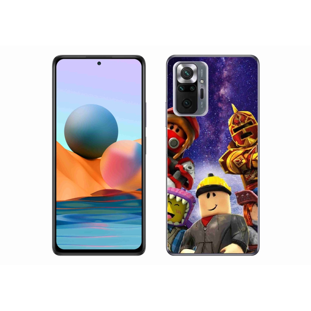 Gelový kryt mmCase na Xiaomi Redmi Note 10 Pro - roblox 3
