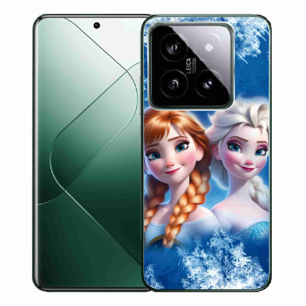 Gelový kryt mmCase na Xiaomi 14 Pro - ledové království 2