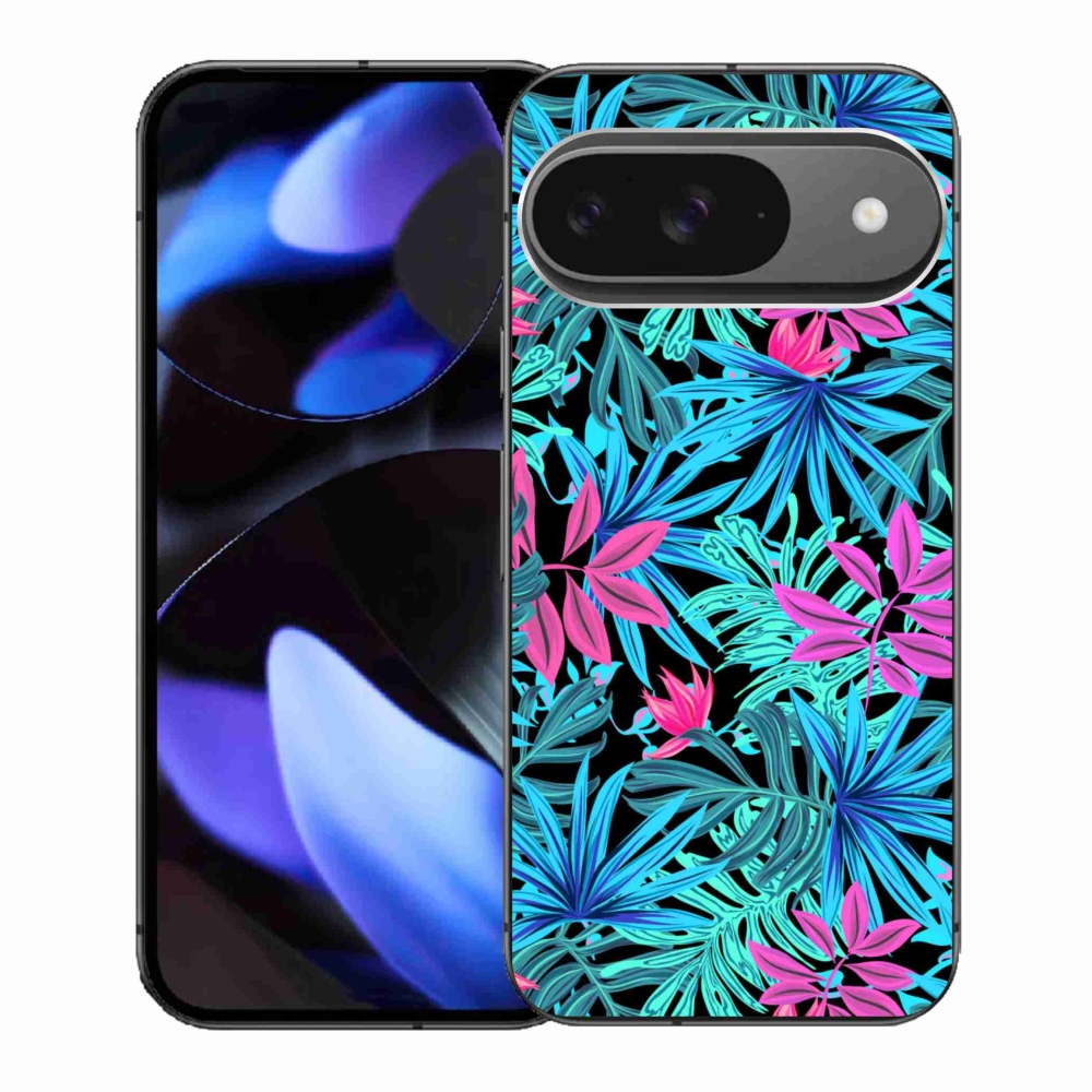 Gelový kryt mmCase na Google Pixel 9/9 Pro - květiny 3