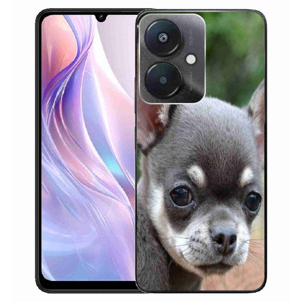 Gelový obal mmCase na Xiaomi Redmi 13C 5G - čivava
