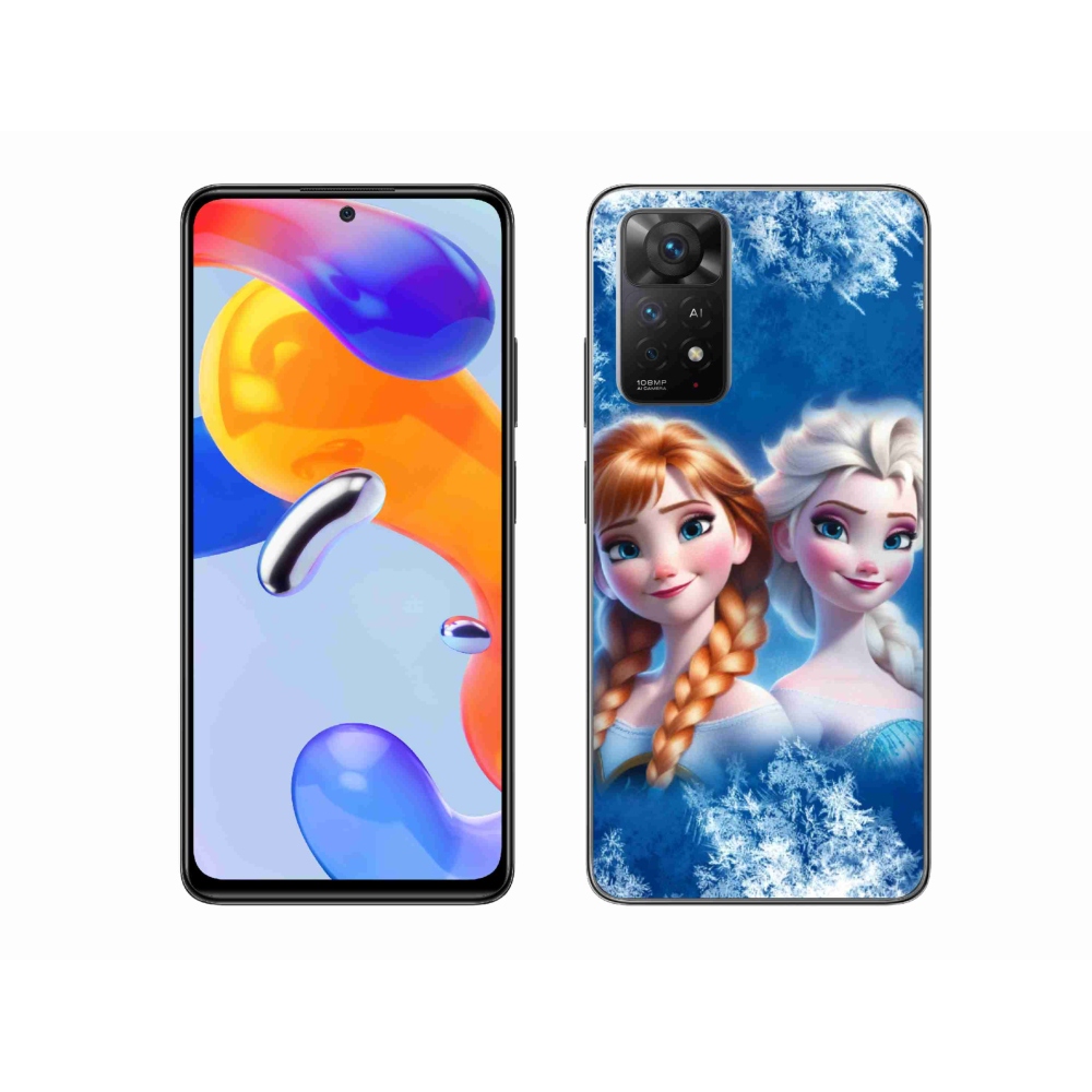 Gelový kryt mmCase na Xiaomi Redmi Note 11 Pro 4G/5G - ledové království 2