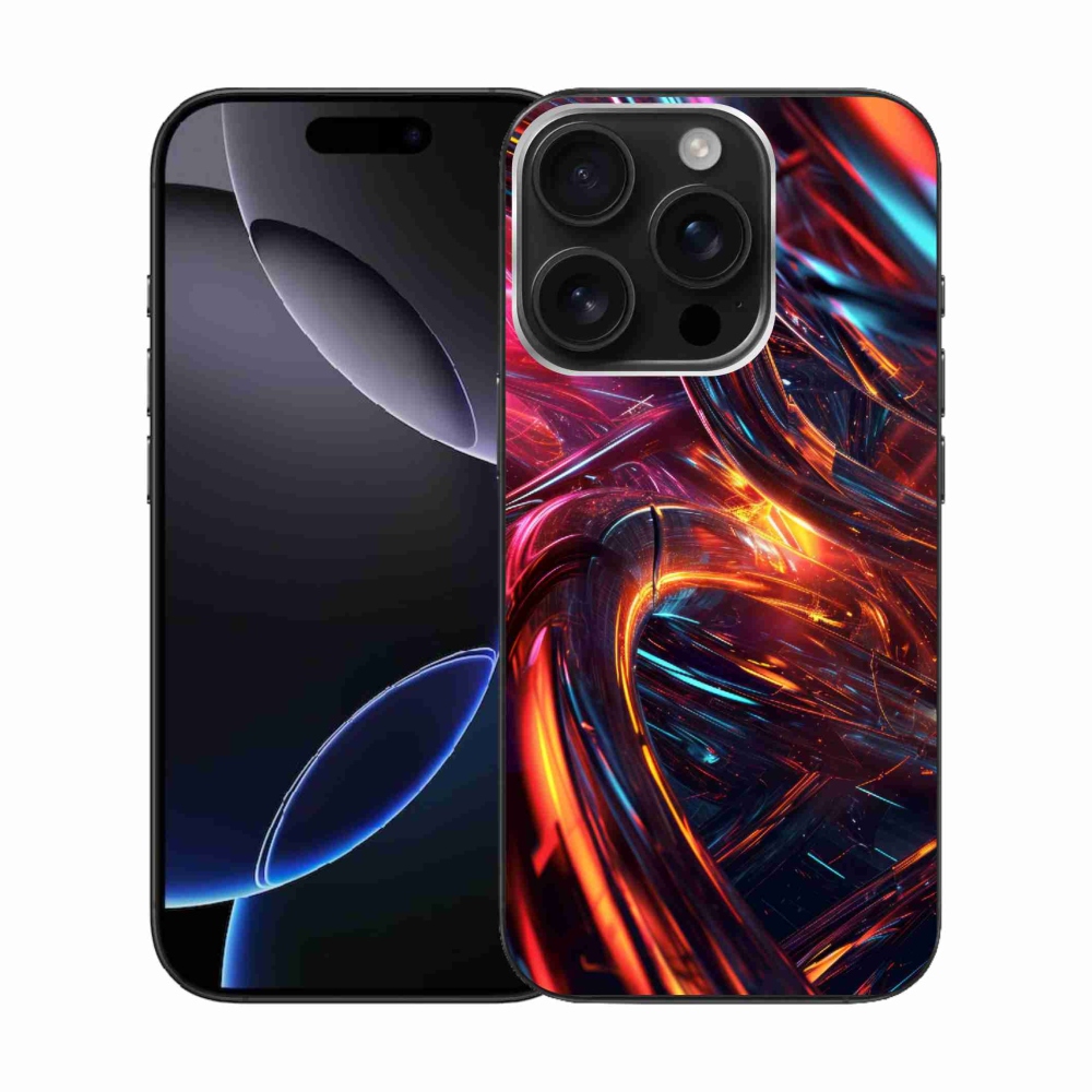 Gelový kryt mmCase na iPhone 16 Pro - abstraktní motiv 10