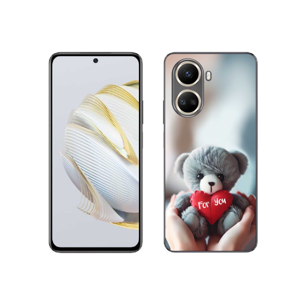 Gelový kryt mmCase na Huawei Nova 10 SE - medvídek pro zamilované