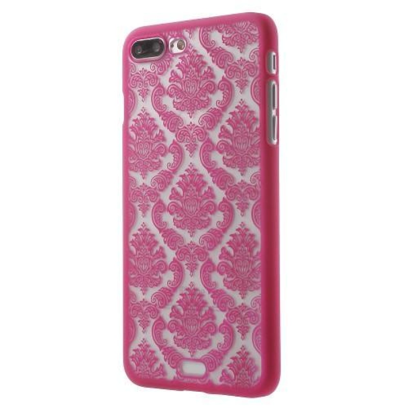 Lace plastový obal na iPhone 7 Plus a iPhone 8 Plus - rose