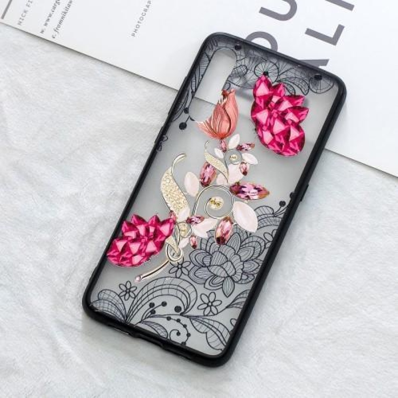 Lace silikonový obal pro Xiaomi Mi 9 - živá květina
