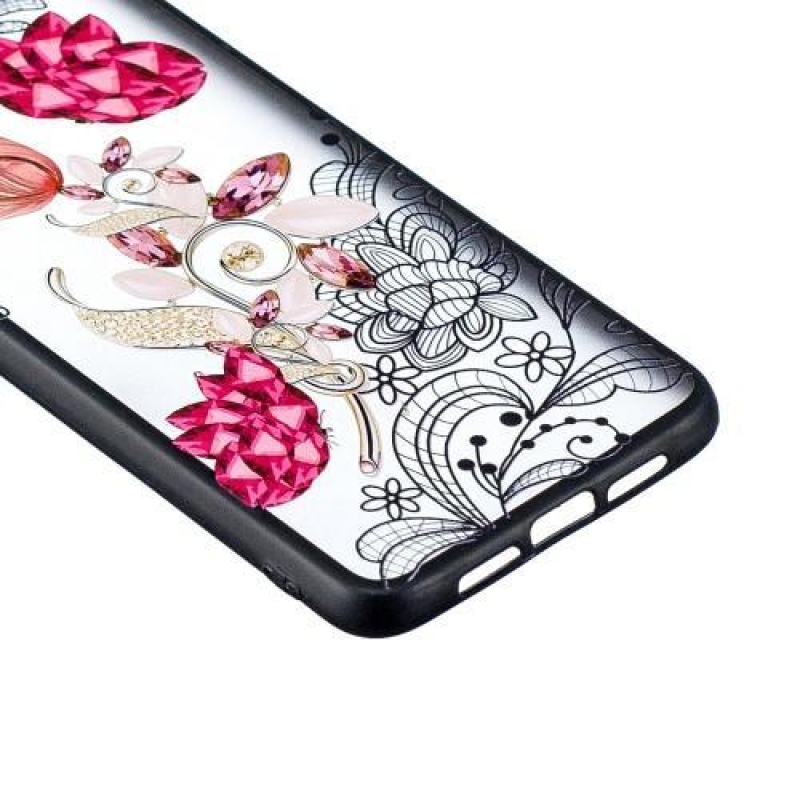 Lace silikonový obal pro Xiaomi Mi 9 - živá květina
