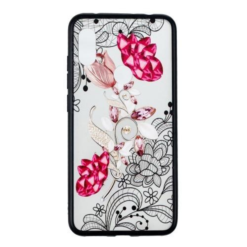 Lace silikonový obal pro Xiaomi Redmi Note 6 Pro - květ
