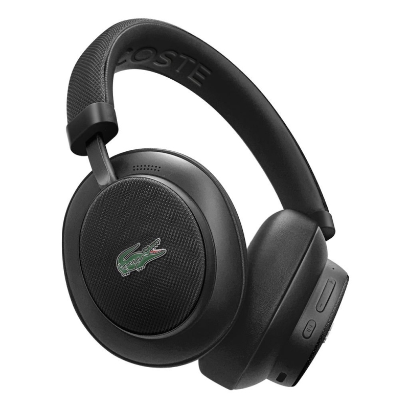 Lacoste Iconic Petit Pique Bezdrátová Sluchátka Black