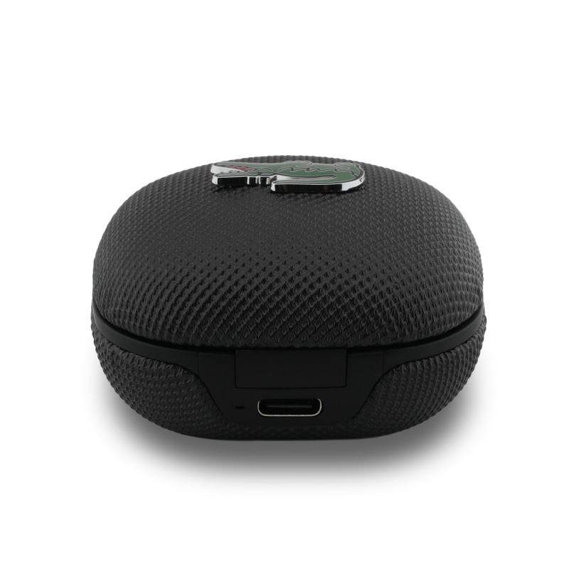 Lacoste Iconic Petit Pique TWS Bezdrátová Sluchátka Black