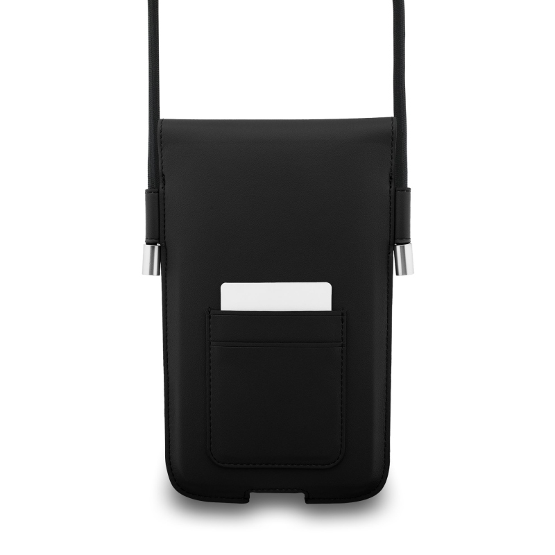 Lacoste PVC Blend Monogram Metal Logo Kapsa na Telefon XL Black