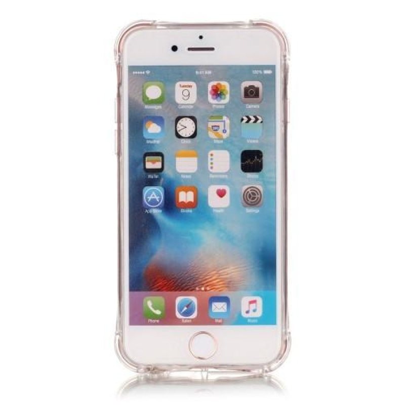 Lacq flexibilní gelový obal na iPhone 6 a iPhone 6s - květiny