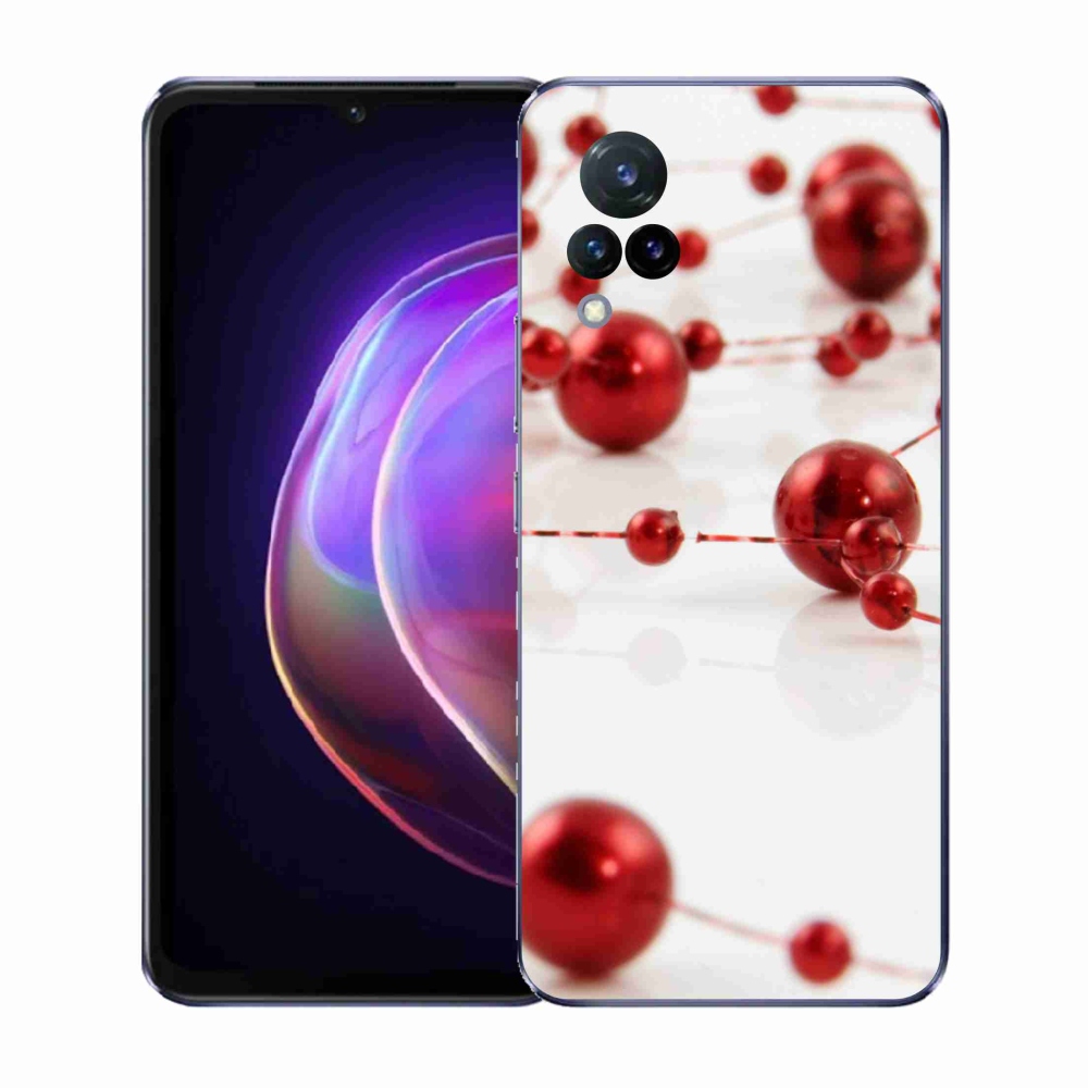 Gelový kryt mmCase na Vivo V21 4G/5G - vánoční řetěz