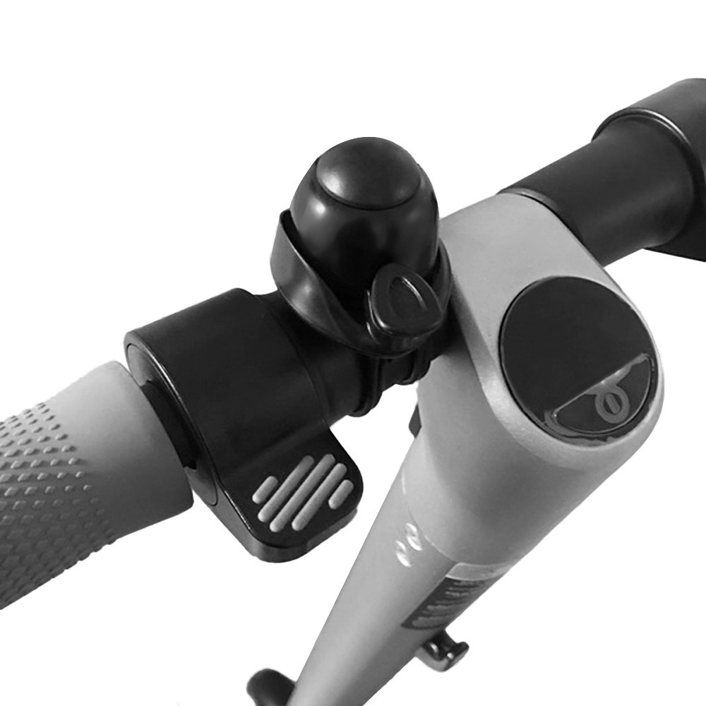 Bezpečnostní zvonek na elektrokoloběžky – černý