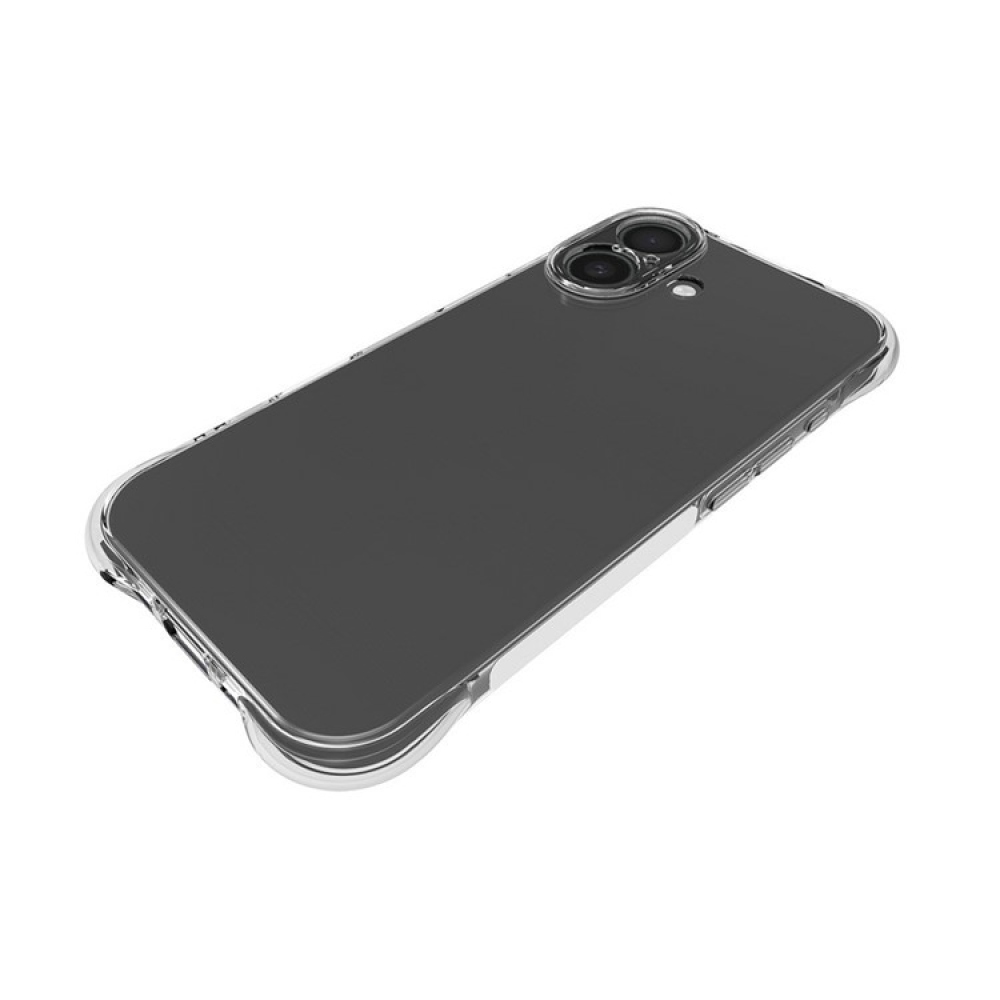 Průhledný gelový obal na mobil iPhone 17 - průhledný