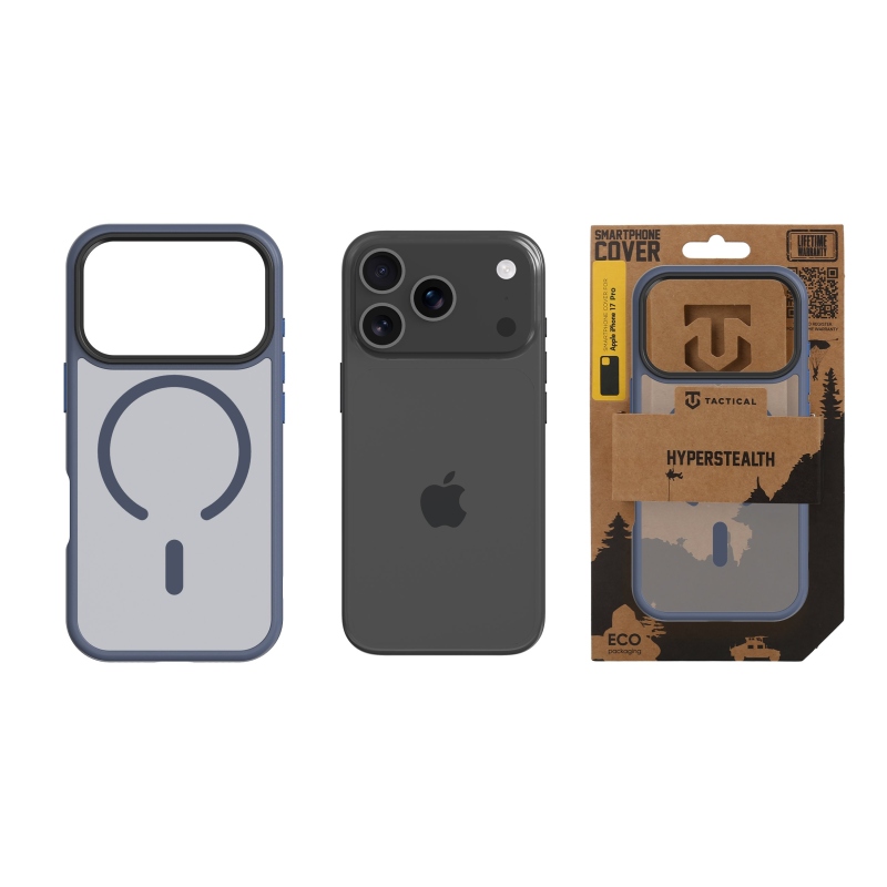 Tactical MagForce Hyperstealth Kryt pro iPhone 17 Pro Deep Blue