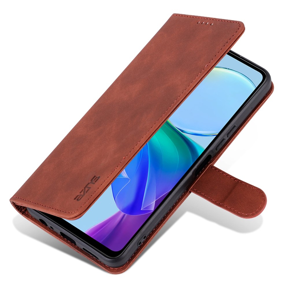 AZNS knížkové pouzdro na Vivo V29 Lite 5G - hnědé