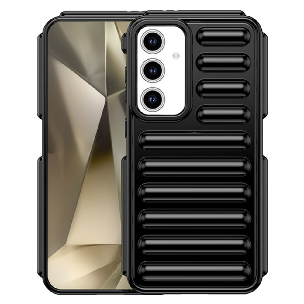 Capsule odolný gelový obal na Samsung Galaxy S24 FE - černý