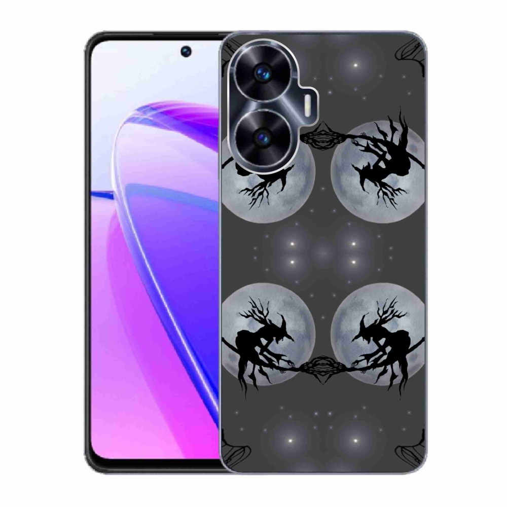 Gelový kryt mmCase na Realme C55 - abstraktní motiv 3