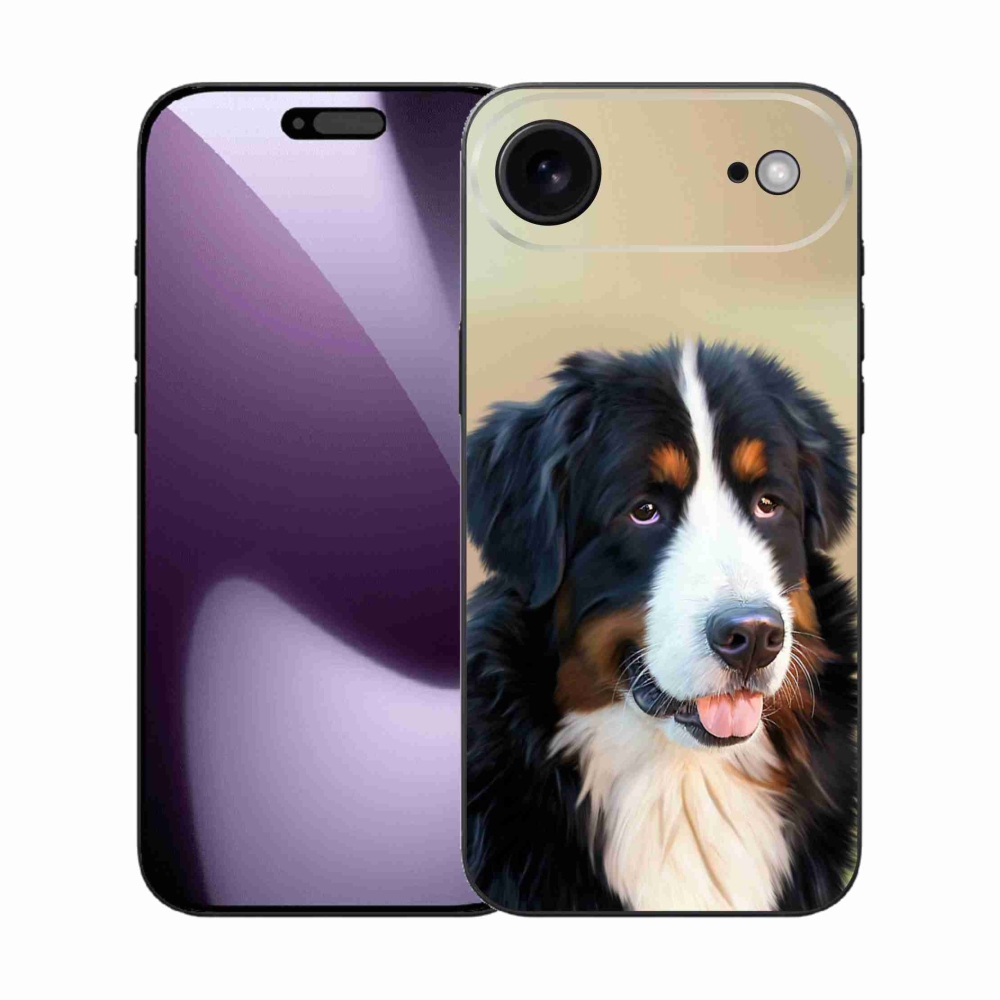 Gelový kryt mmCase na iPhone 17 Air - bernský salašnický pes