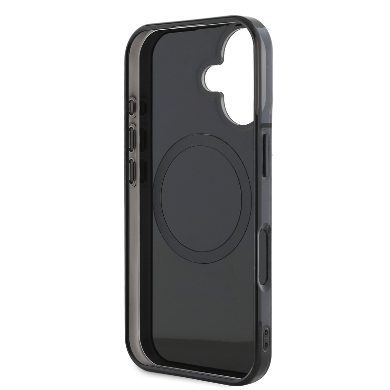 AMG Rhombs MagSafe Zadní Kryt pro iPhone 16 Plus Black/Red