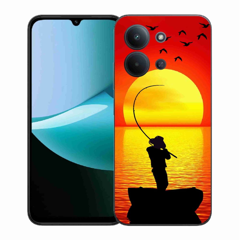 Gelový kryt mmCase na Xiaomi Redmi 15C 4G (171mm)/Poco C85 4G (171mm) - rybaření