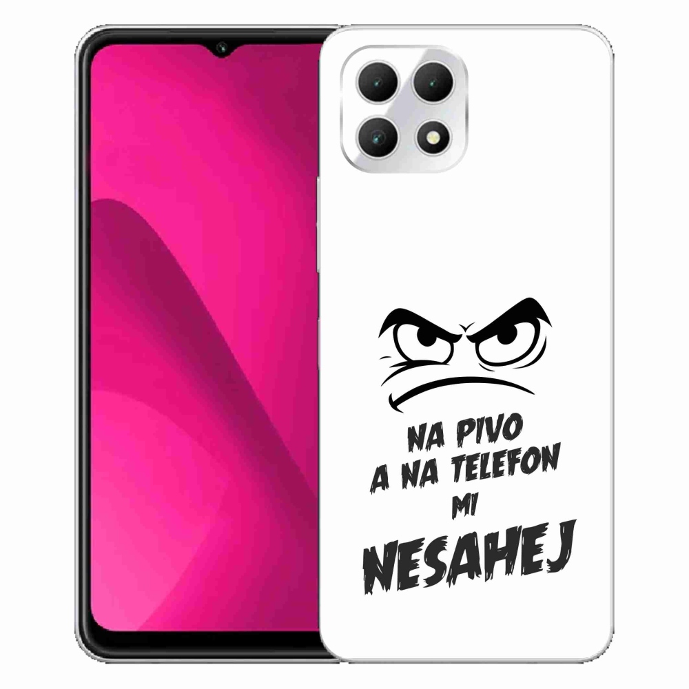 Gelový kryt mmCase na T-Mobile T Phone 2 - pivní motiv 2 bílé pozadí