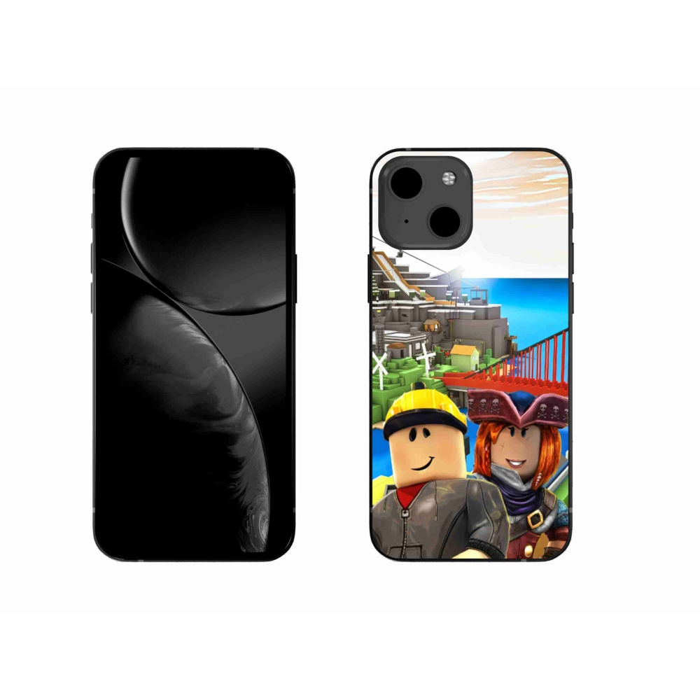 Gelový kryt mmCase na iPhone 13 6.1 - roblox 1