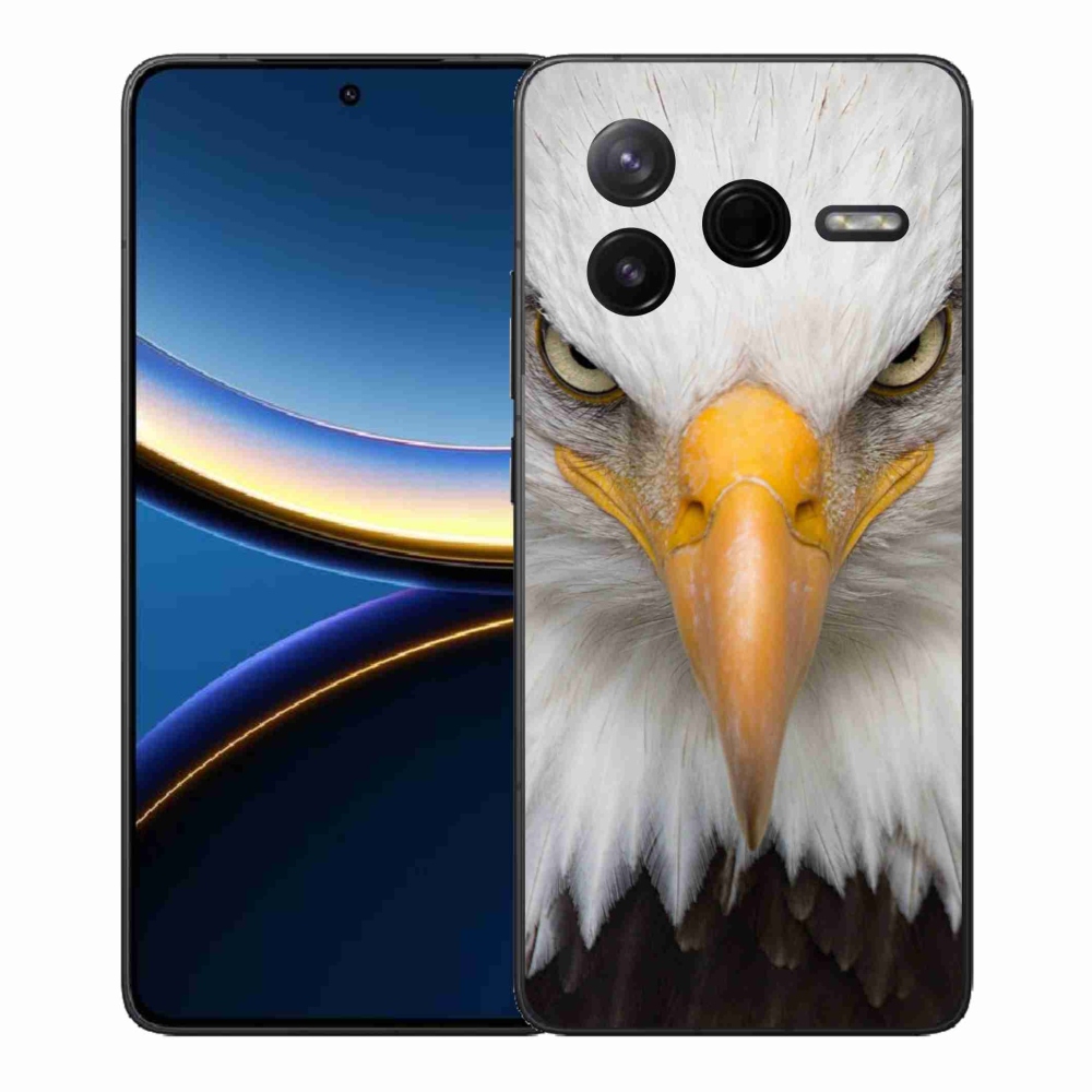 Gelový kryt mmCase na Xiaomi Poco F7 Pro - orel