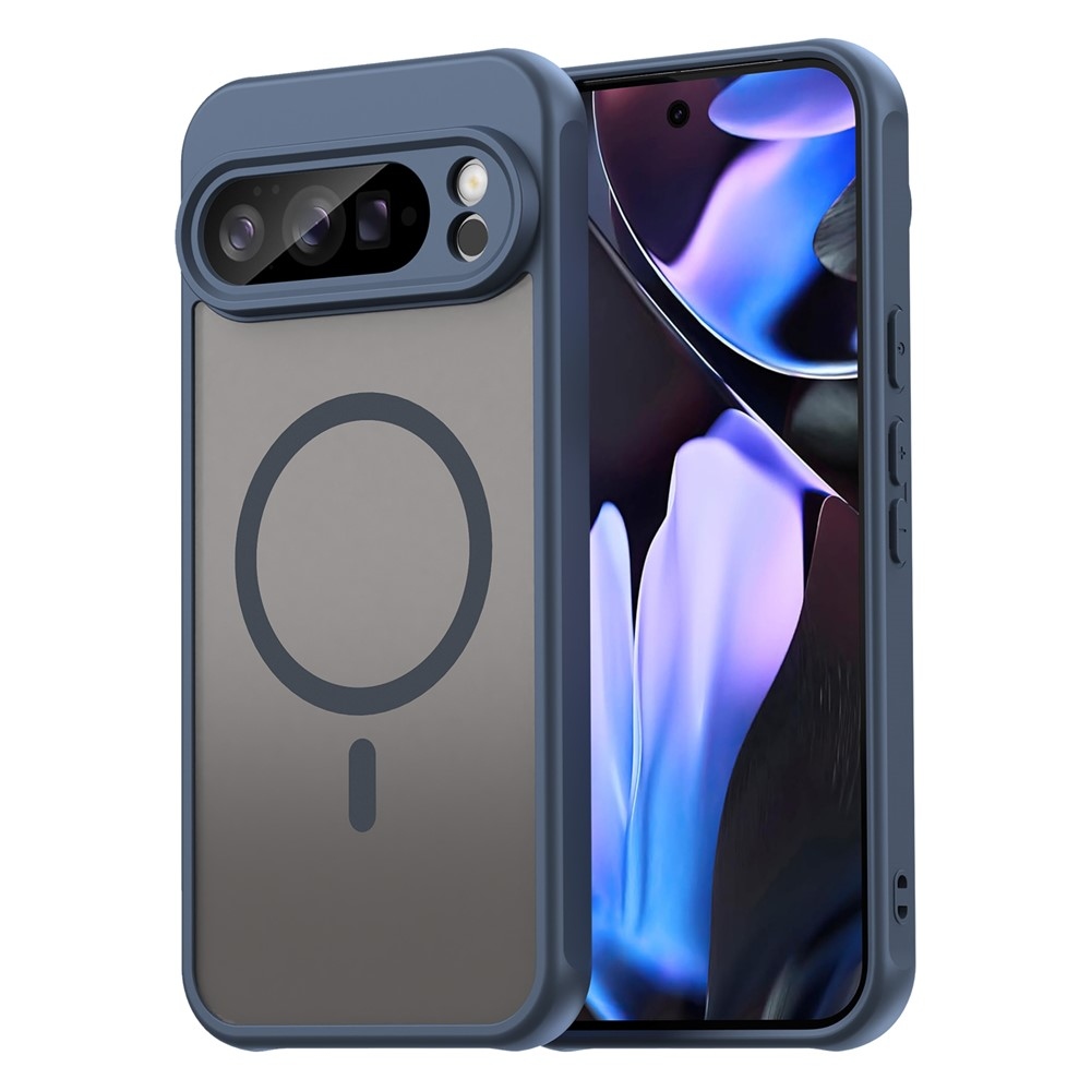 Case matný gelový obal s MagSafe na Google Pixel 10 Pro XL - modrý
