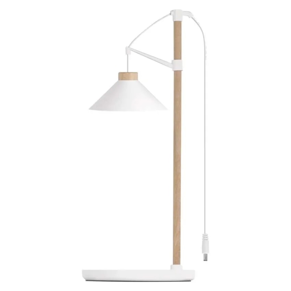 LED GROW pěstební lampa 7 W, časovač - bílá