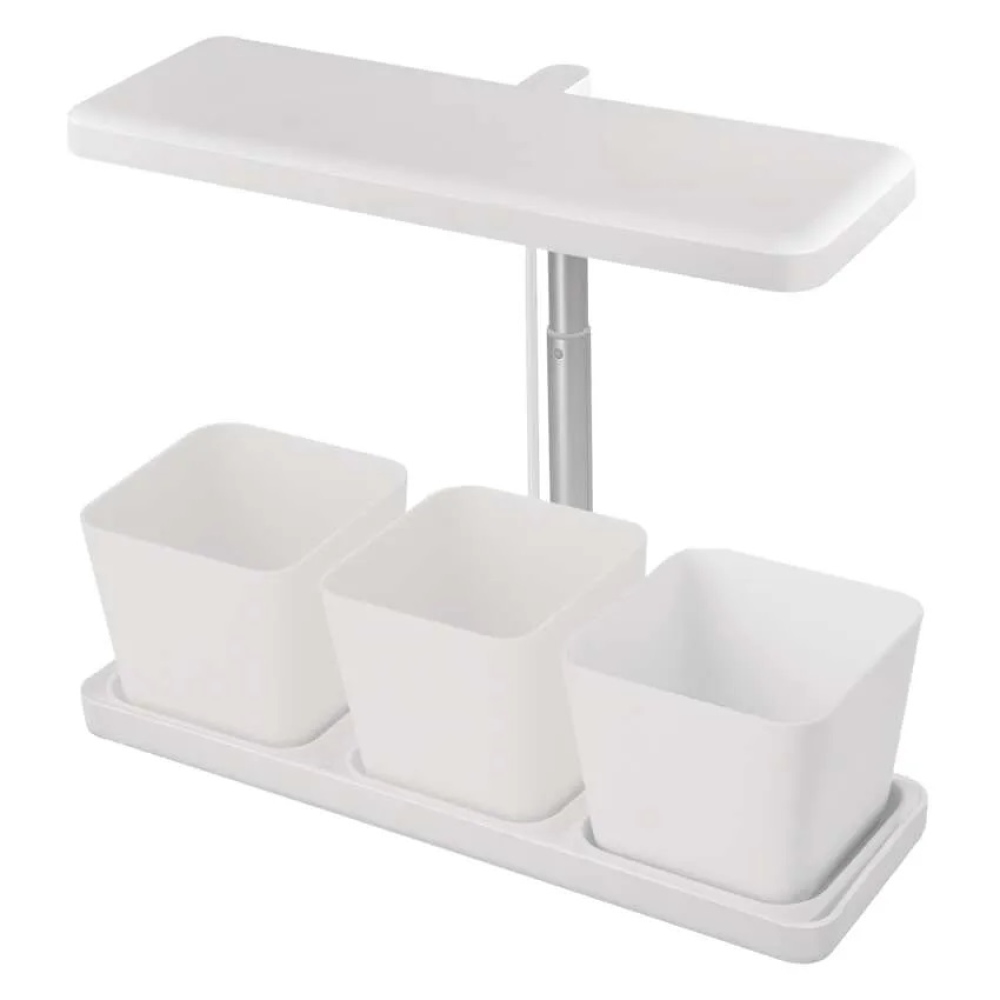 LED GROW pěstební lampa 7 W, časovač, stmívatelná - bílá