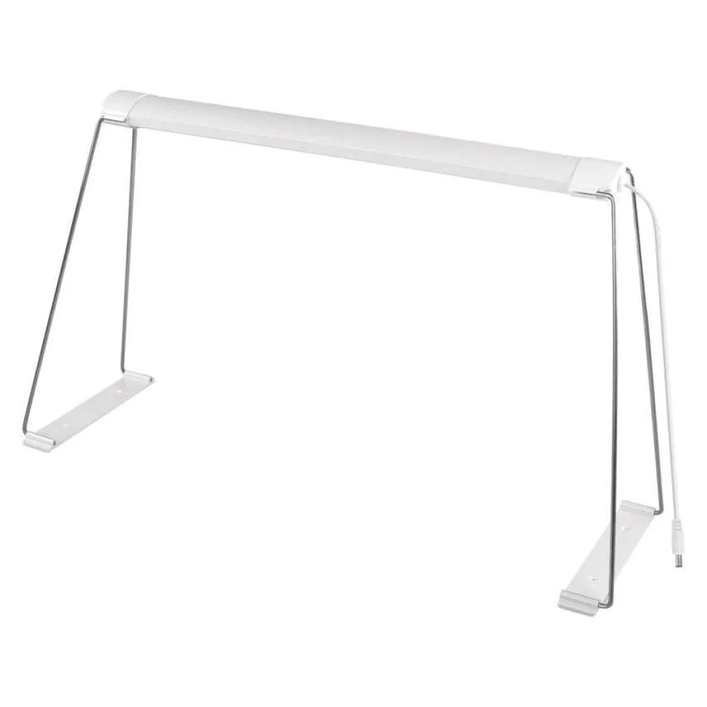LED GROW pěstební lampa na sazenice 15 W, časovač - bílá