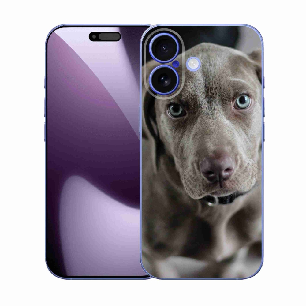 Gelový kryt mmCase na iPhone 17 - výmarský ohař