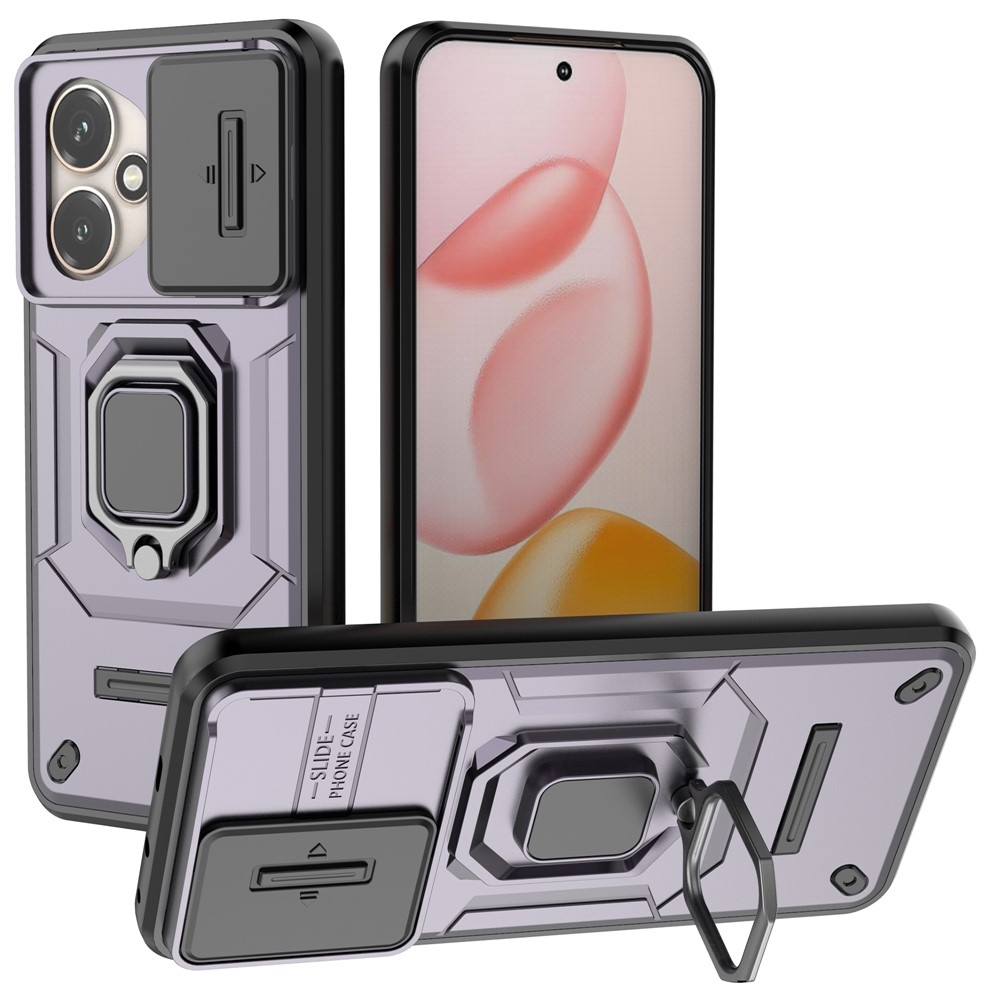 Lens odolný kryt na Honor 400 - fialový