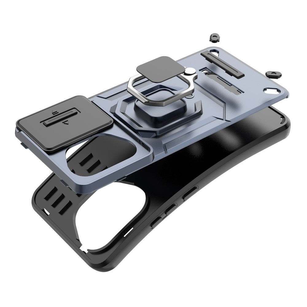 Lens odolný kryt na Honor 400 - modrý