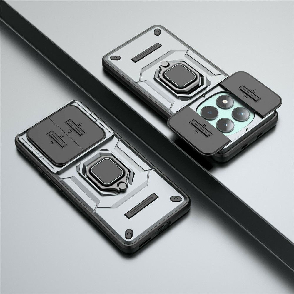 Lens odolný kryt na Xiaomi Poco M8 5G/Redmi Note 15 5G - šedý