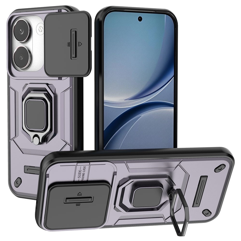 Lens odolný kryt na Xiaomi Poco X8 Pro 5G - fialový