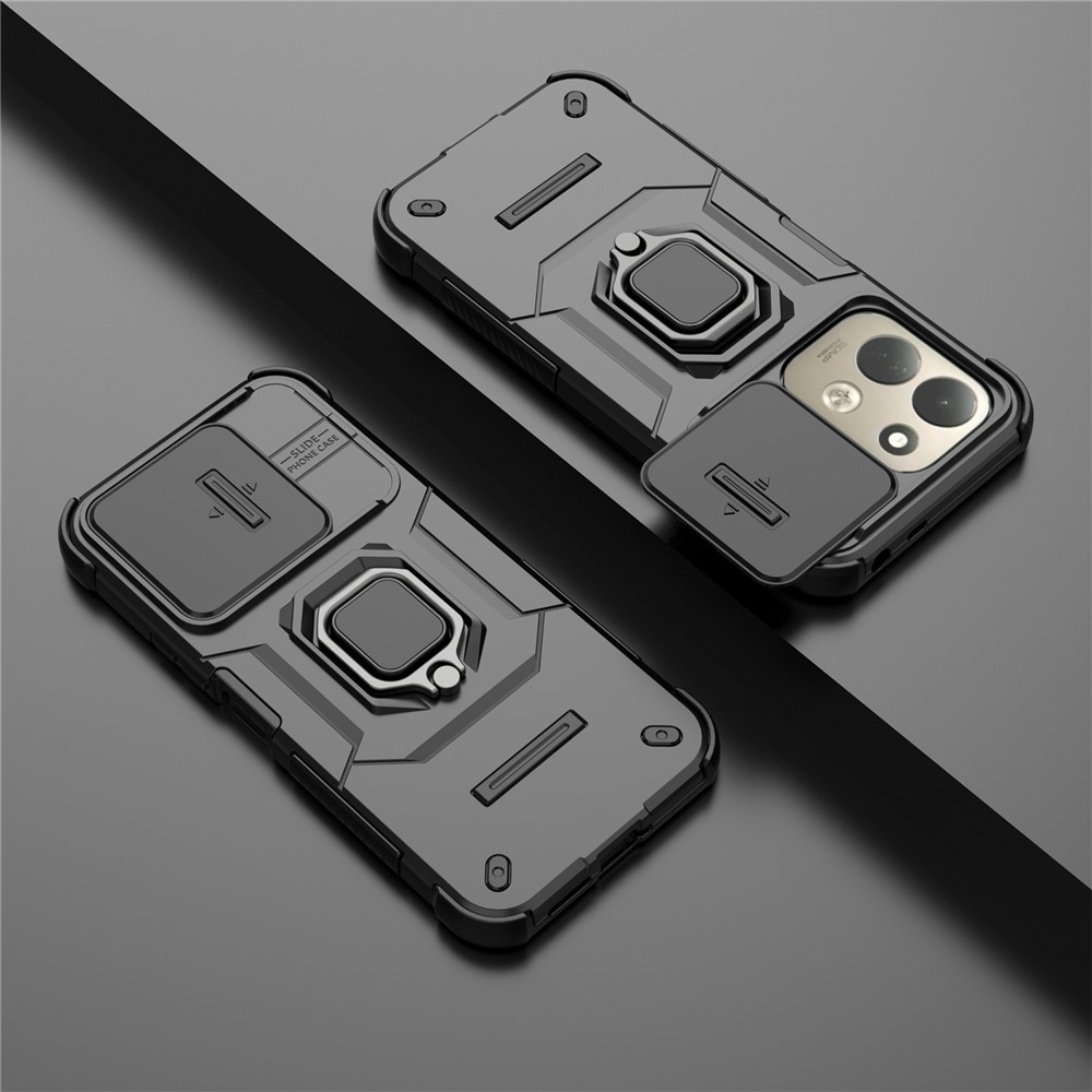 Lens odolný kryt na Xiaomi Redmi 17 4G/5G - černý