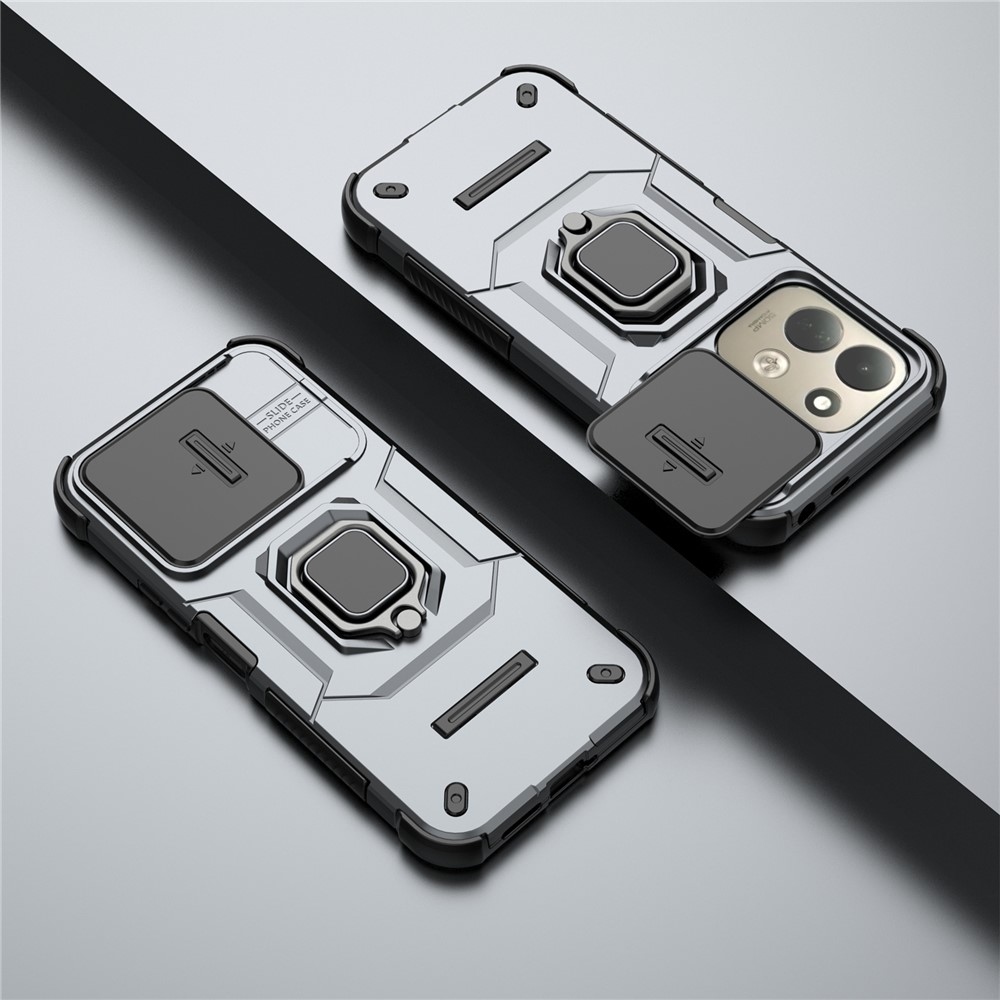 Lens odolný kryt na Xiaomi Redmi 17 4G/5G - šedý