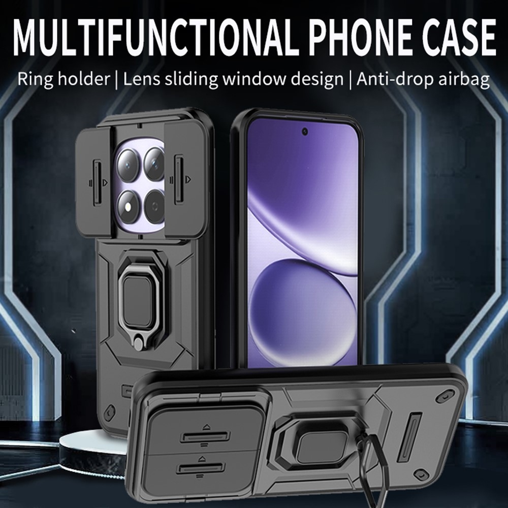 Lens odolný kryt na Xiaomi Redmi Note 15 Pro 5G - černý