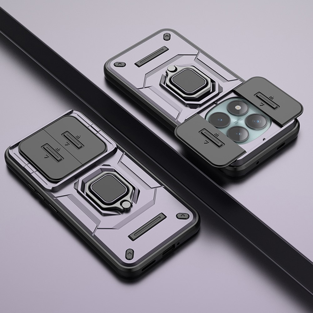 Lens odolný kryt na Xiaomi Redmi Note 15 Pro+ 5G - fialový