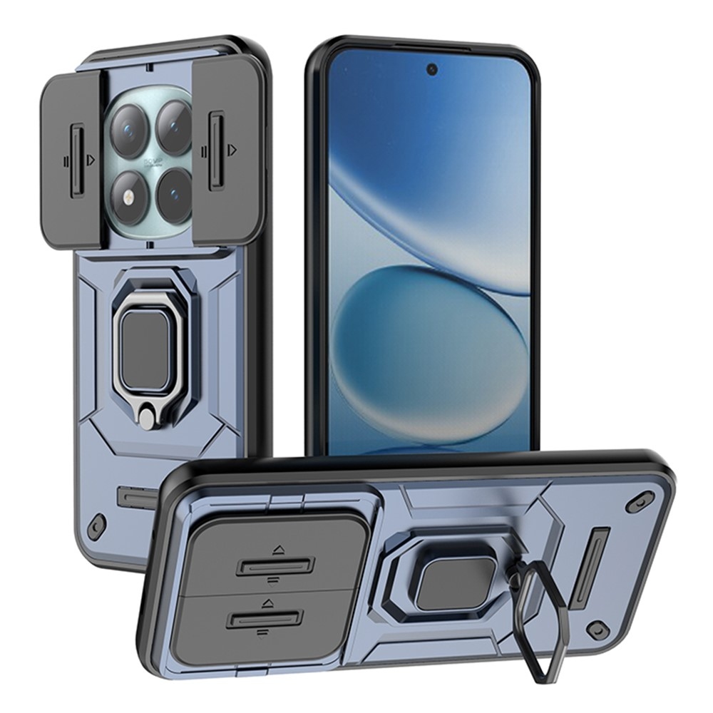 Lens odolný kryt na Xiaomi Redmi Note 15 Pro+ 5G - modrý