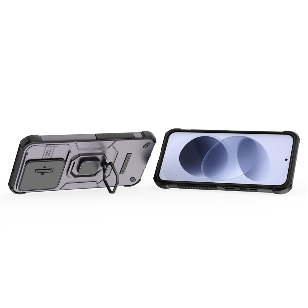 Lens odolný kryt na Xiaomi Redmi Note 17 4G/5G - fialový